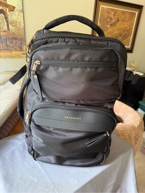 BagSmart Women's Black Everyday Backpack